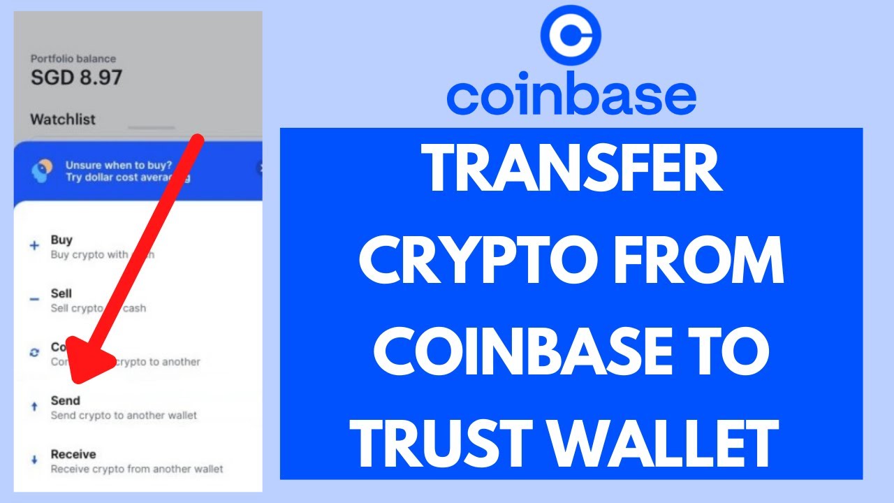 How to Send Crypto from Coinbase to Trust Wallet | Hedge with Crypto