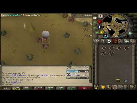 ​Efficient Iron Ore Mining for Ironman Accounts in Old School RuneScape