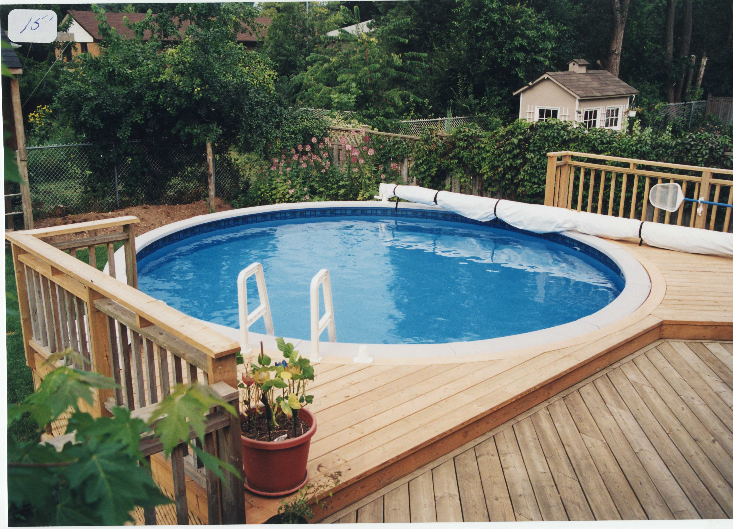 Above Ground Pool Deck Plans | Small Pool Deck Plans