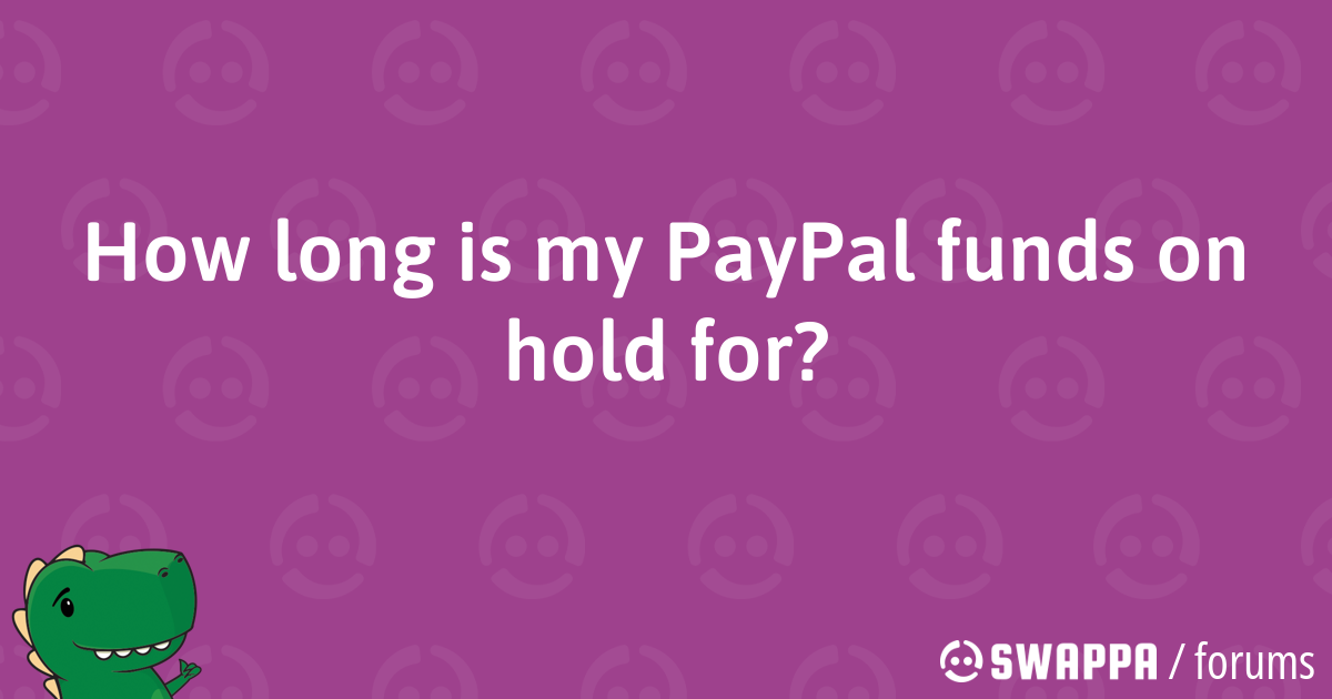 Why is the money I sent on hold? | PayPal US