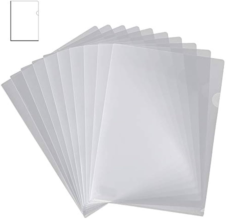 Office Supplies - Files Pockets Binders - Plastic Pockets