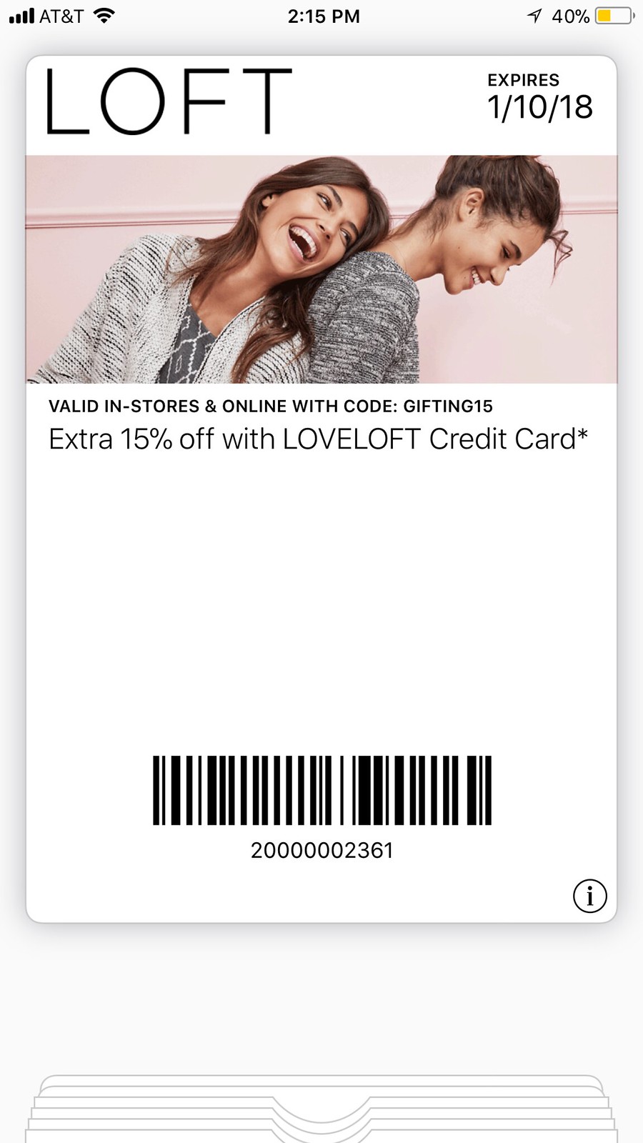 LOFT Promo Code ⇒ 20% Discount in March 