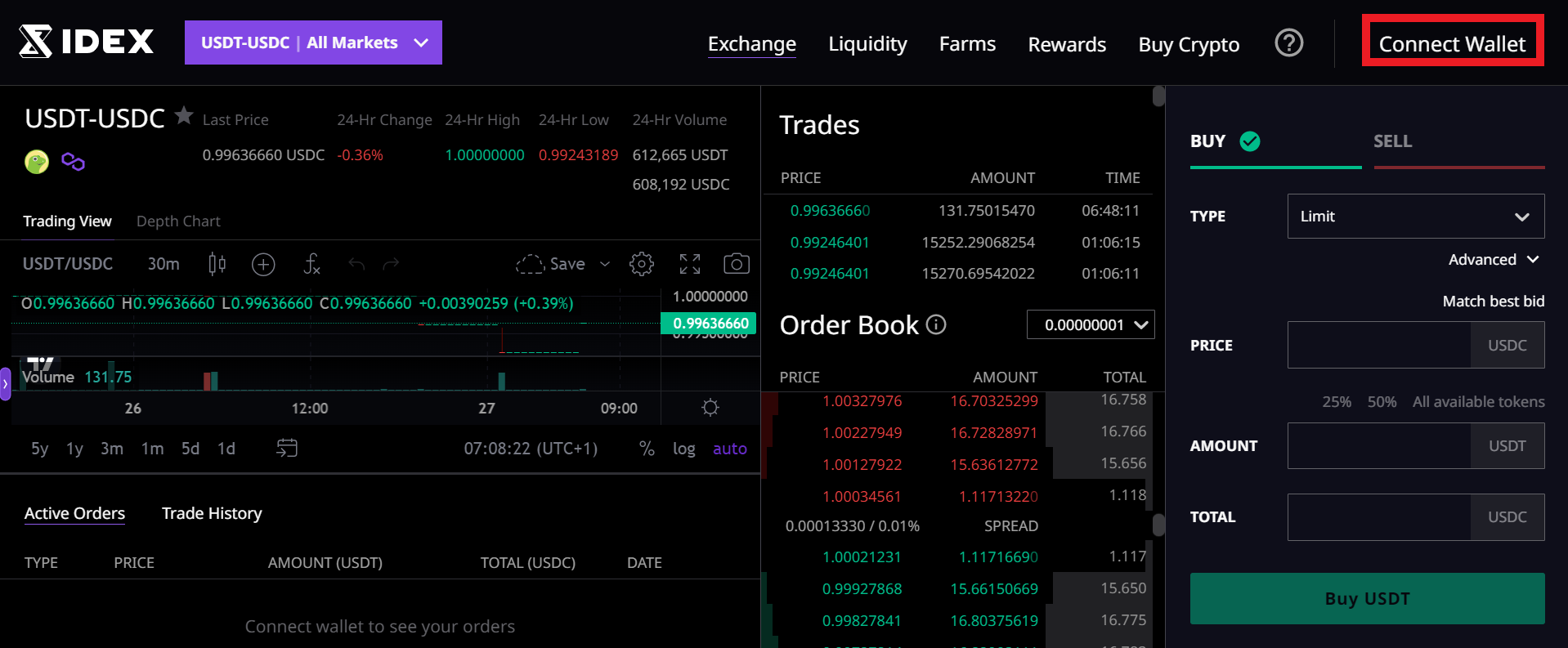 IDEX - Compatible third-party DEX | Ledger