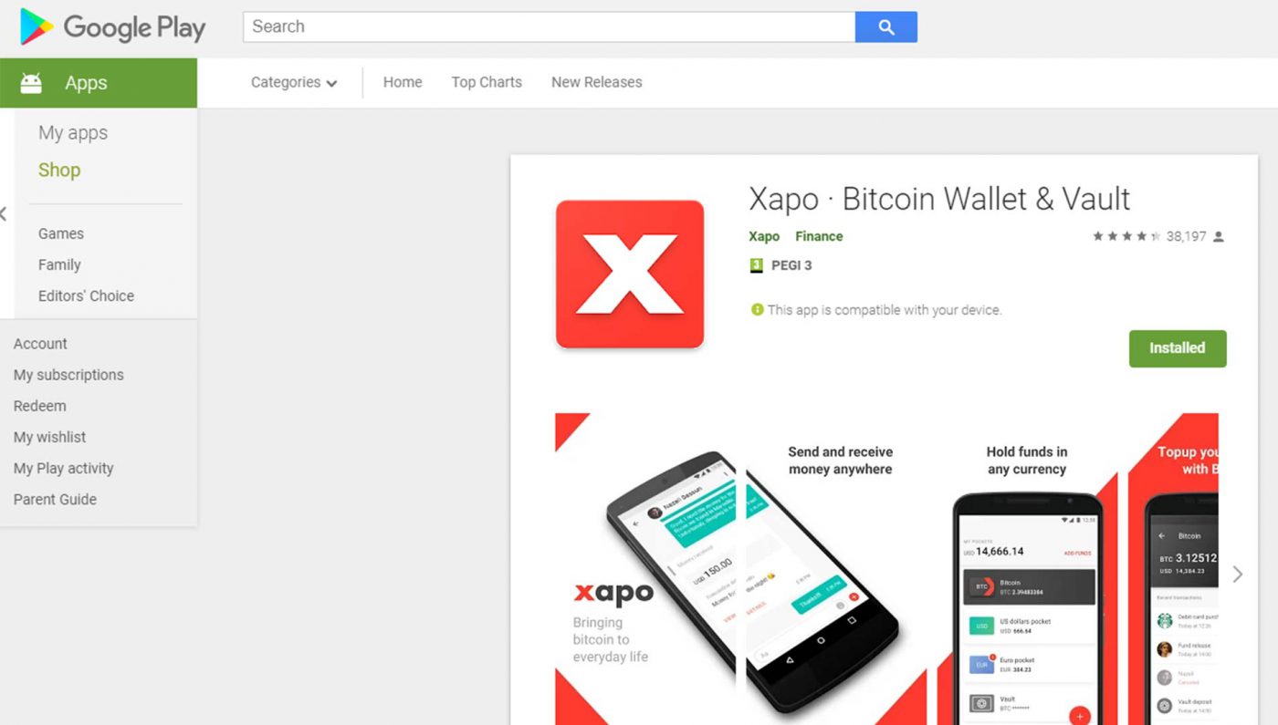 Xapo Wallet – Review, Fees, Functions & Cryptos () | Cryptowisser