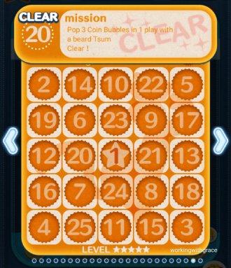 Tsum Tsum - tidbits: Completing the Under the Sea DIFFICULT Missions Extra Card