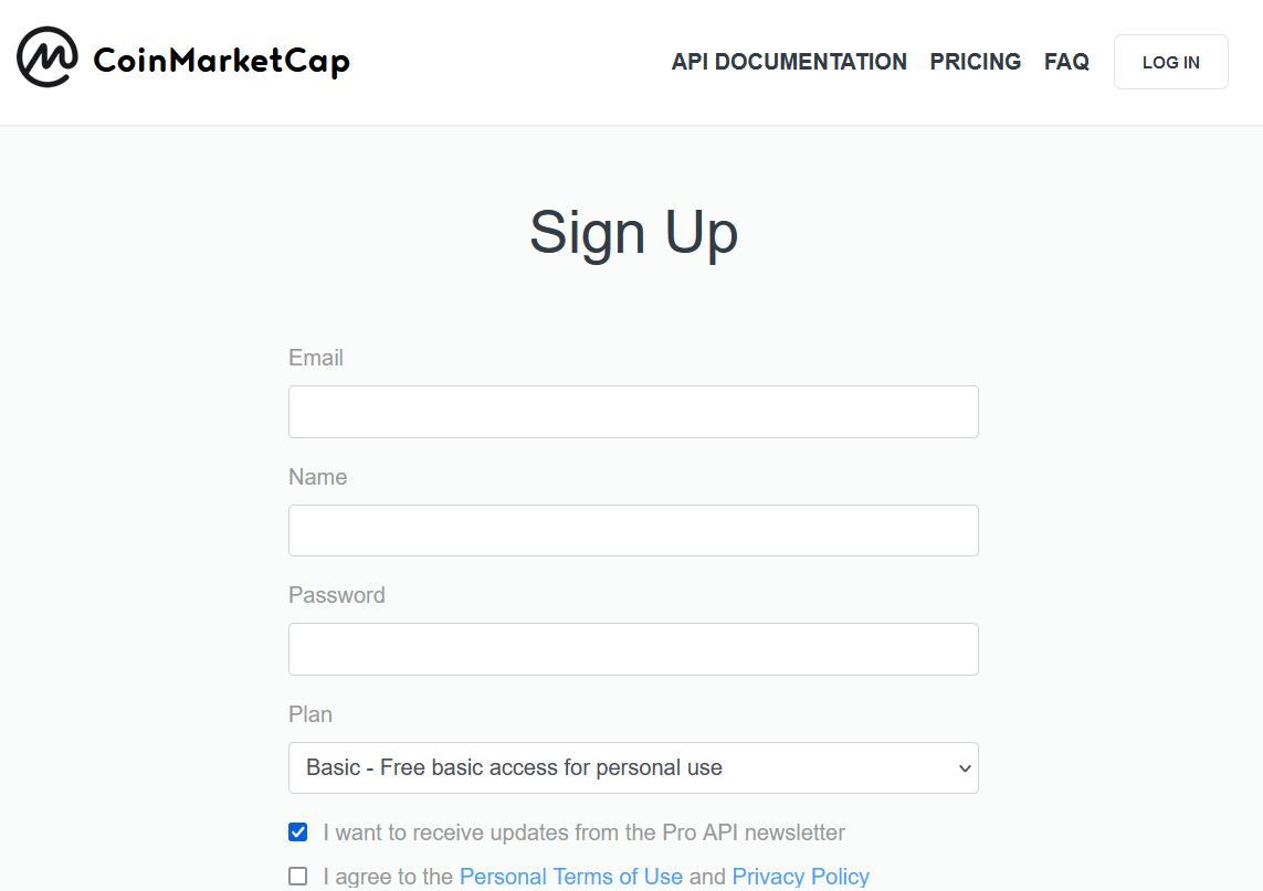 CoinMarketCap API Integrations - Pipedream