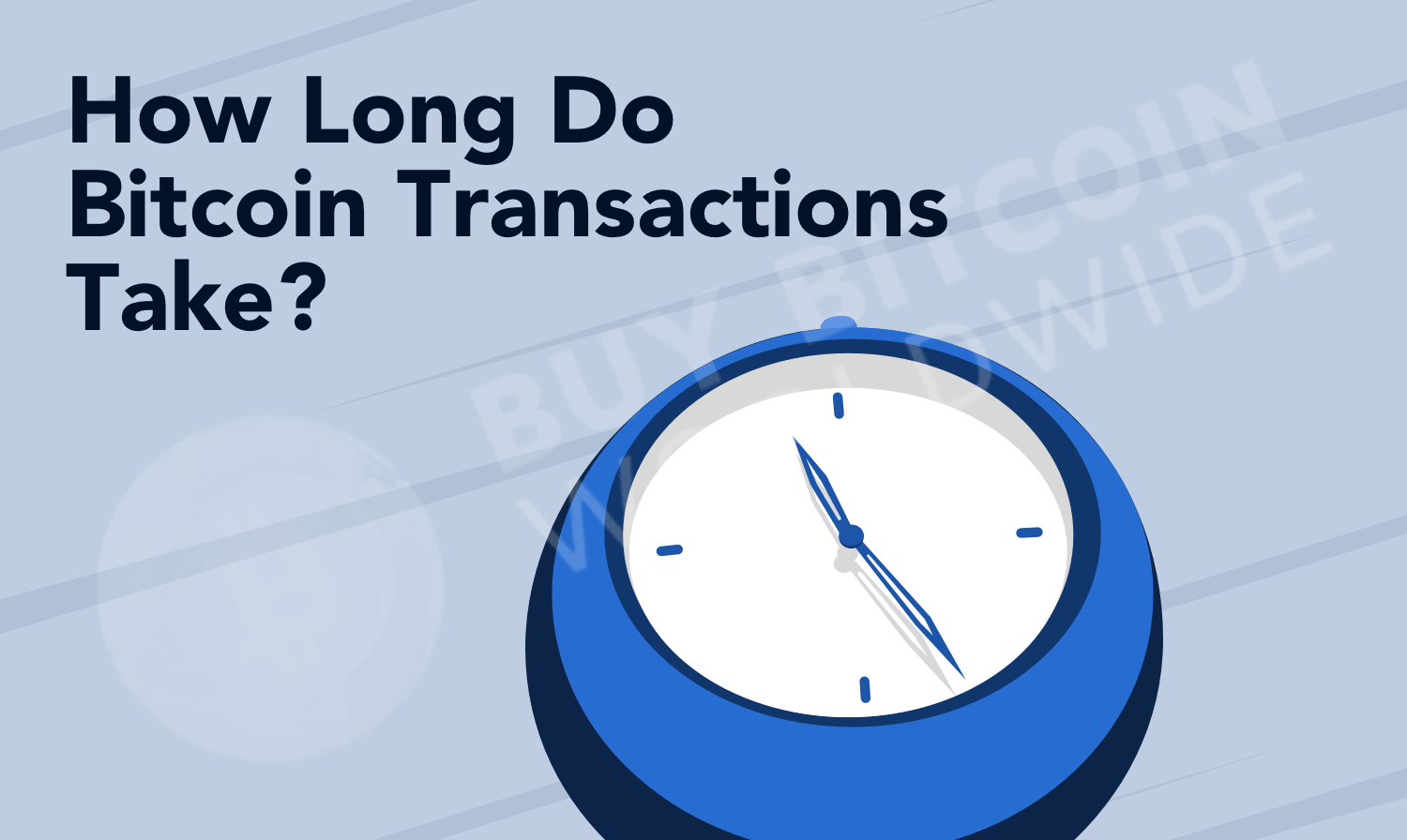 How Long Does It Take to Send Bitcoin?