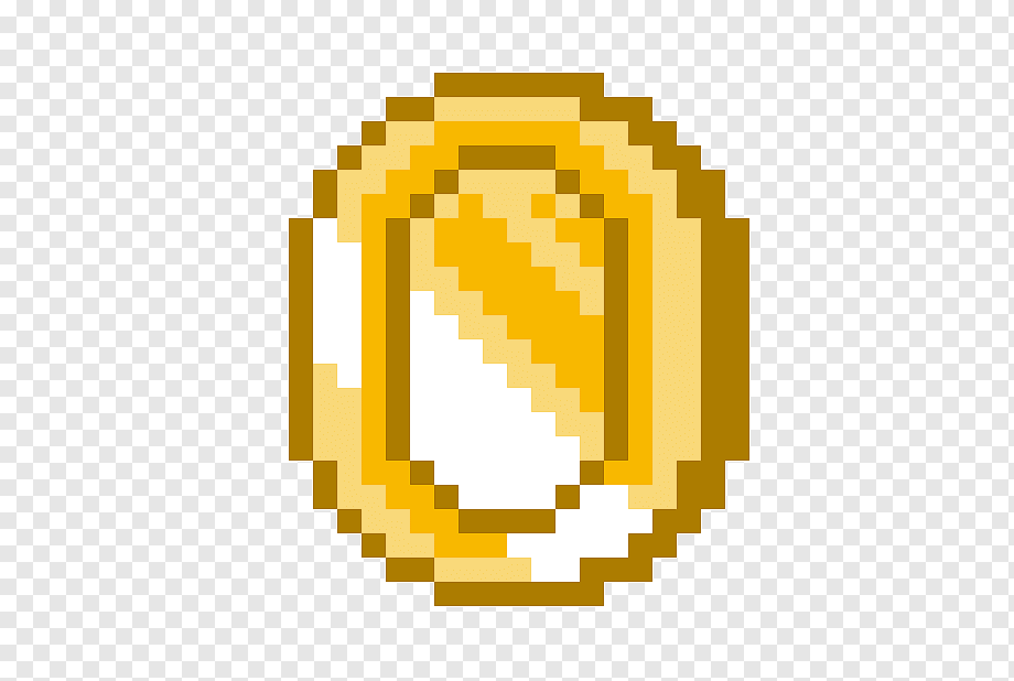 Pixel art, Mario coin, text, rectangle, владыка png | PNGWing