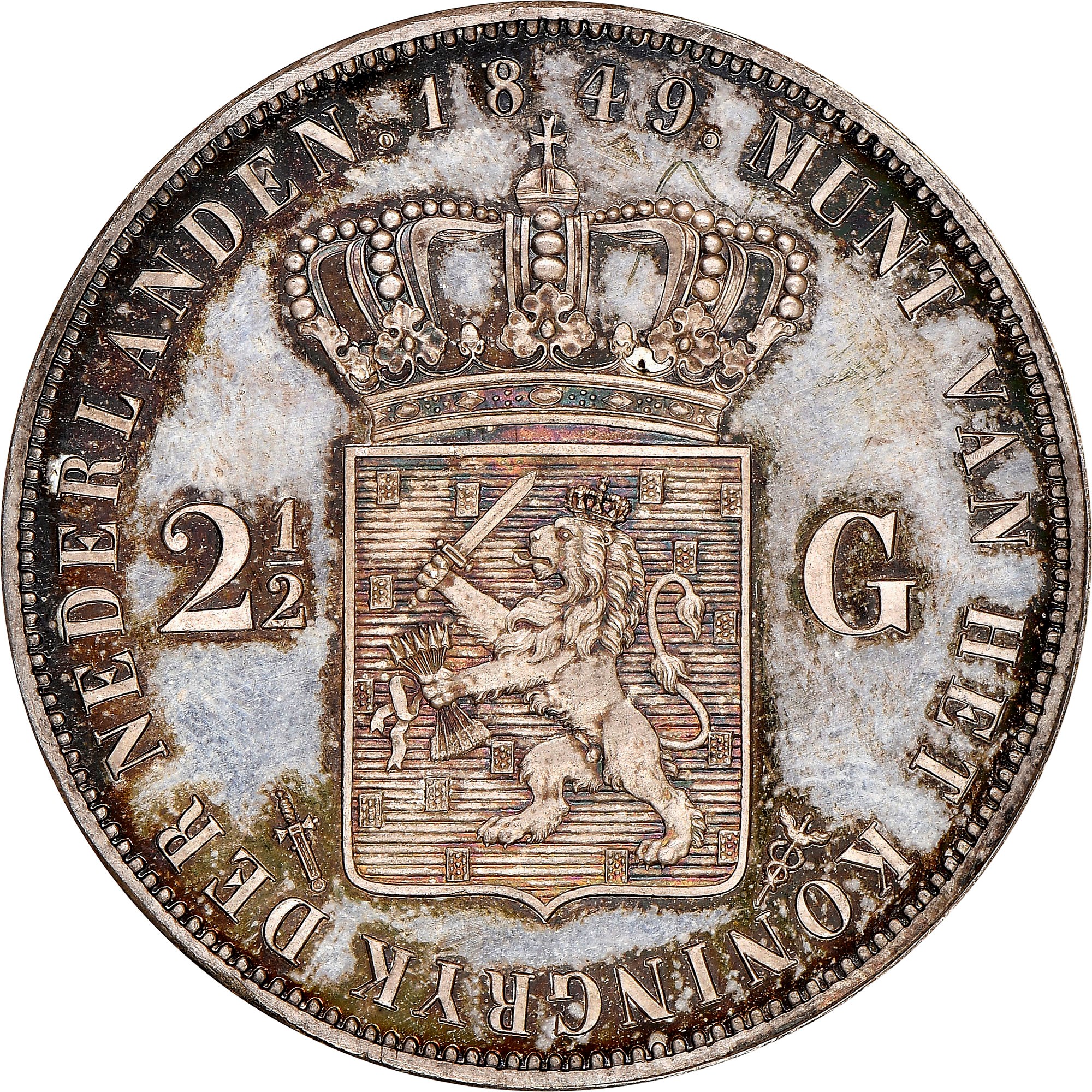 25 Gulden (Red Robin) - Netherlands – Numista