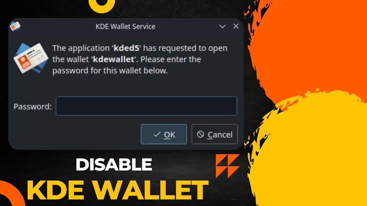 kde5 - How to disable KDE Wallet? - Ask Ubuntu