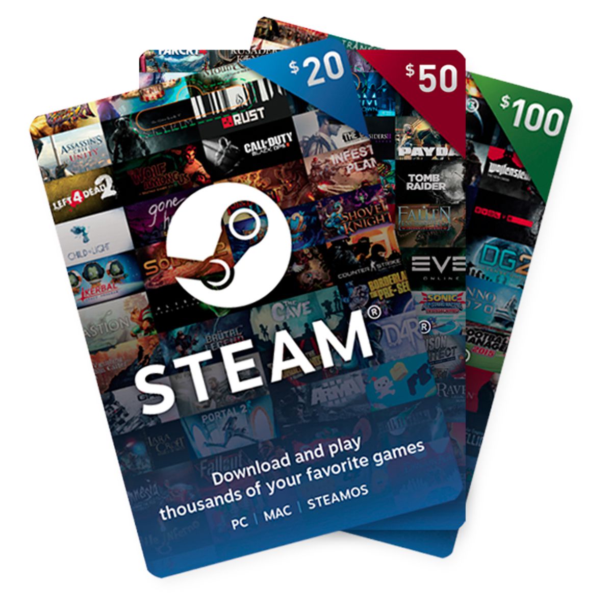 Solved: Steam card - PayPal Community