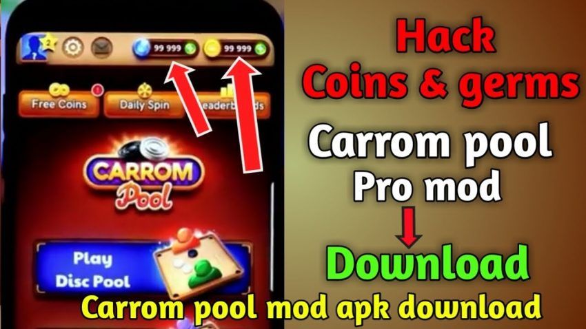 Download Carrom Pool Mod Apk (Unlimited Coins, Gems) 