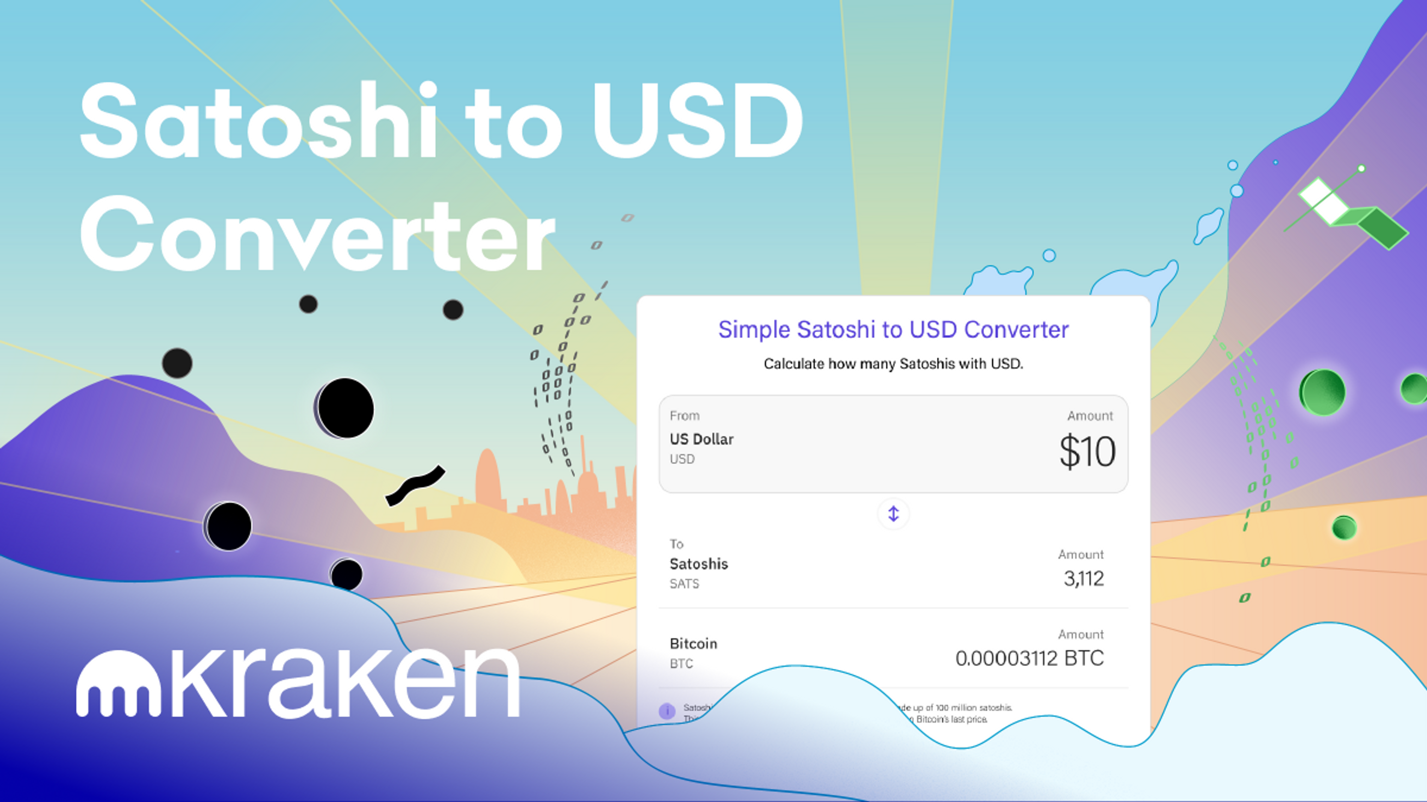 Satoshi to USD / BTC Converter & Calculator