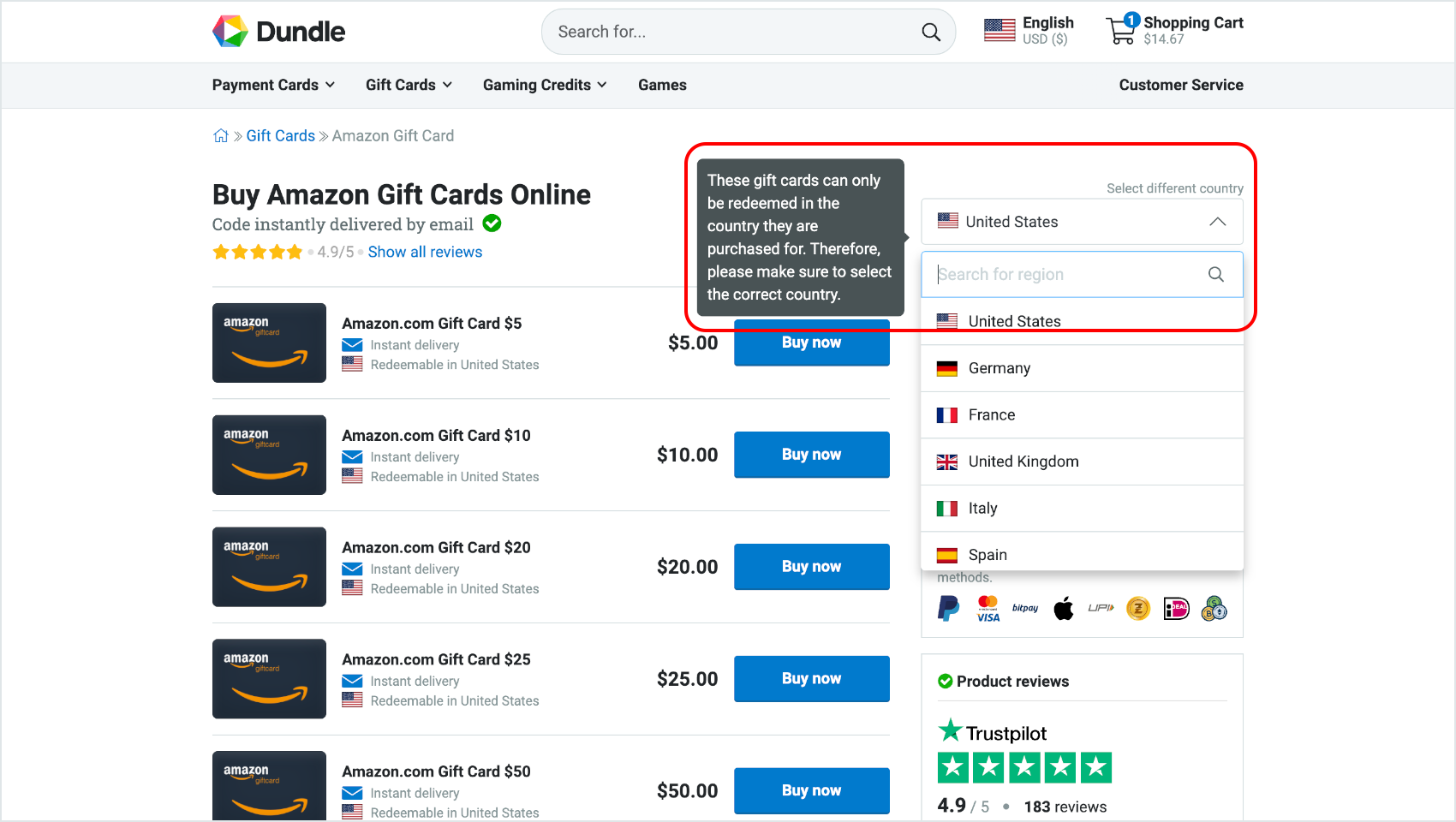 Purchasing a gift card - PayPal Community