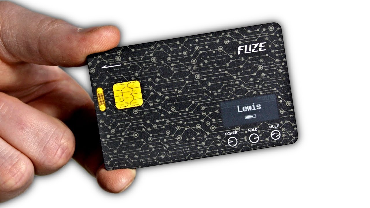 Fuze Card: Your Whole Wallet in One Card | Indiegogo | Electronic cards, Cards, Wallet