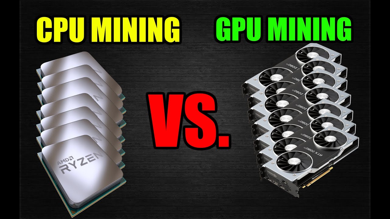 GPU vs CPU in mining – BitcoinWiki