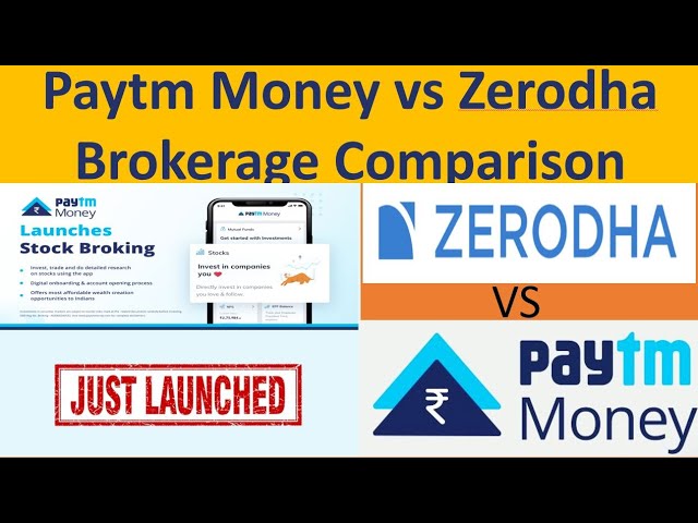 Zerodha Vs Paytm Money: Which one is better? Side-by-side comparison 