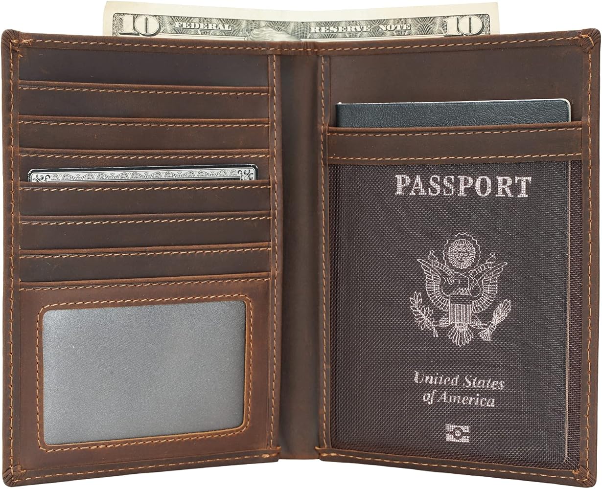 Luxury Men's Leather Travel Wallet | The Torrino | Year Warranty