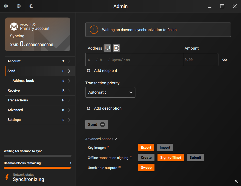 Monero GUI is VERY slow - General Tor and Anonymity Talk - Whonix Forum