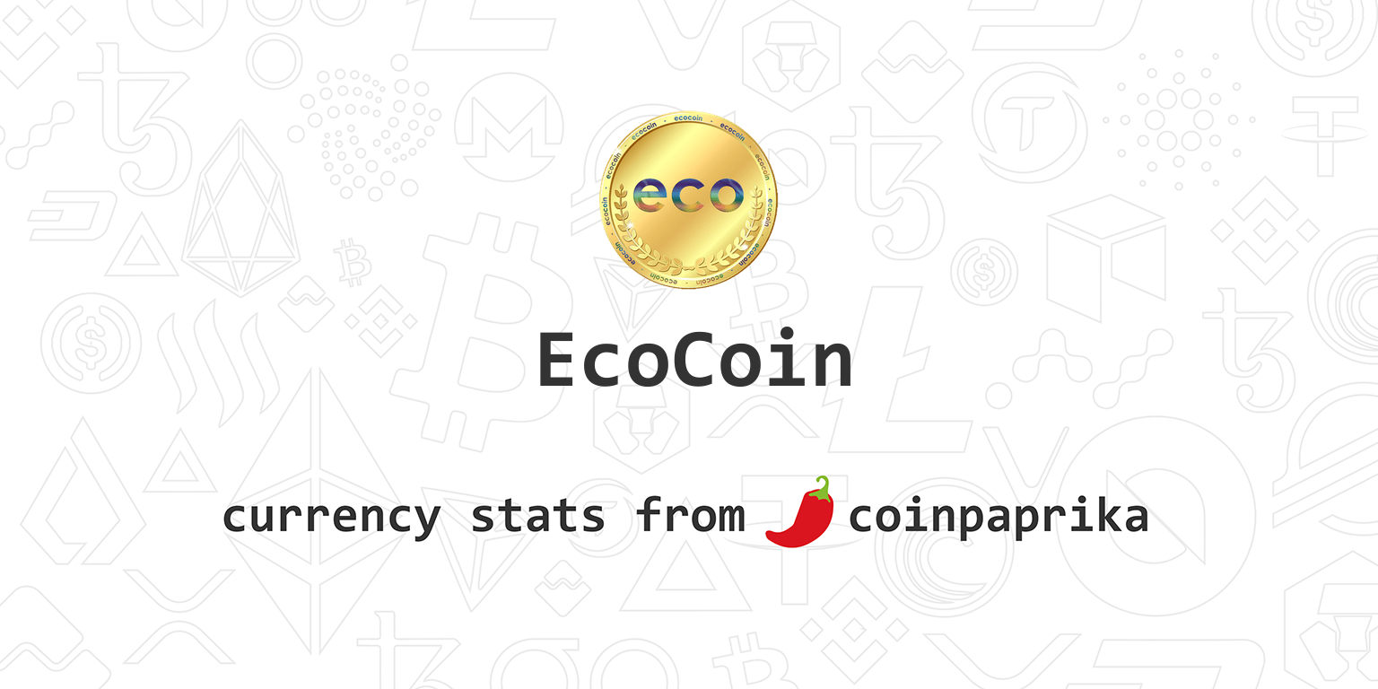 The ECO coin - bitcoinhelp.fundam