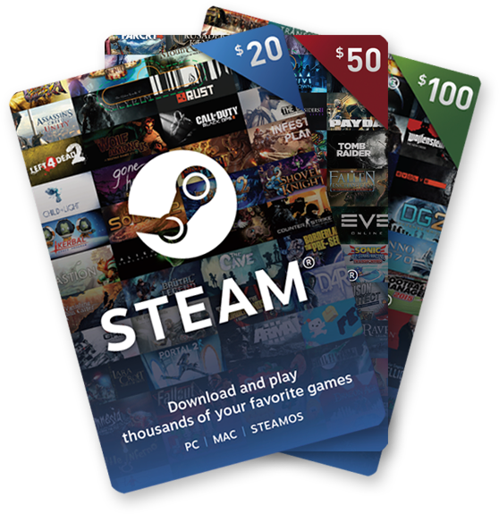 Steam Gift Card | Buy a code online from 50 zł | bitcoinhelp.fun