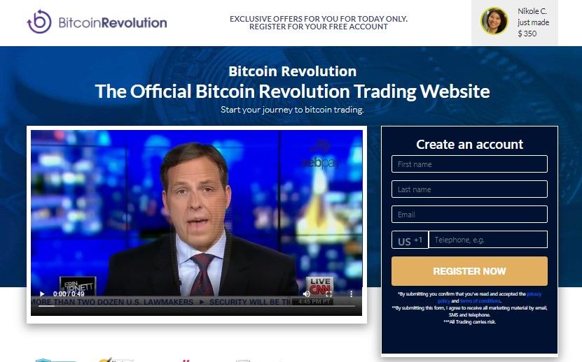 Bitcoin Revolution Review: The Official App Seen on TV This Morning