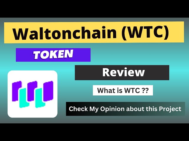 Waltonchain (WTC) - Events & News