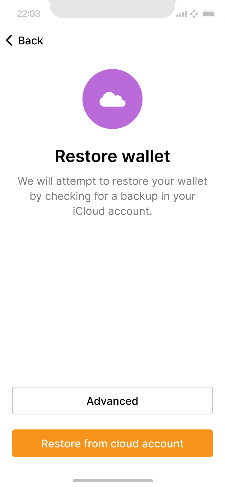 Recover on another wallet | BlueWallet - Bitcoin Wallet for iOS and Android