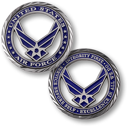 Air Force Challenge Coin Tribute Collection - Coins of America