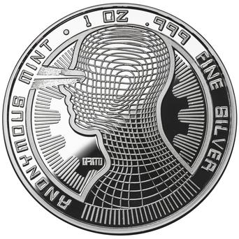 1 Ounce Silver Bitcoin () | Gold Bank