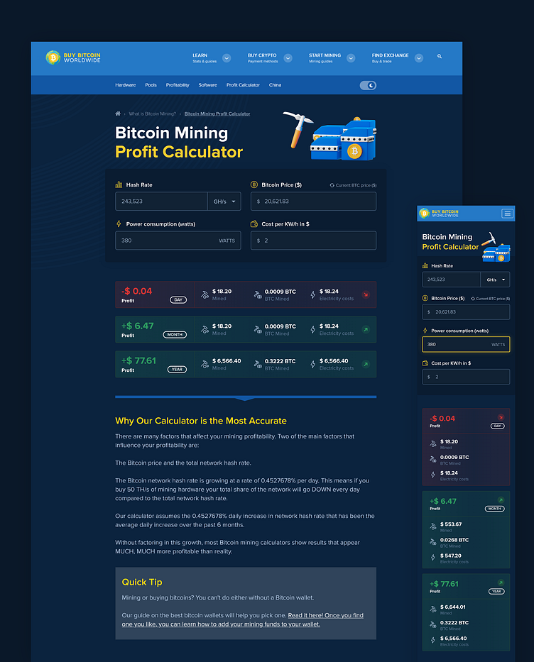 Ezil - Mining pool