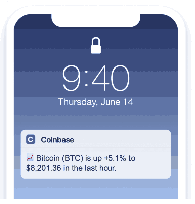 Coinbase Launches Mobile Push Alerts for Crypto Price Swings