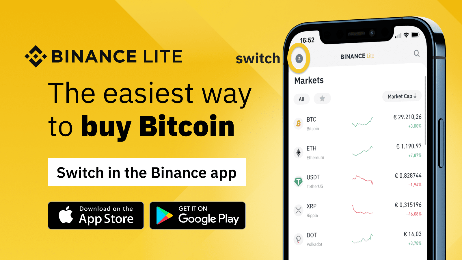 Binance: BTC, Crypto and NFTS APK for Android - Download