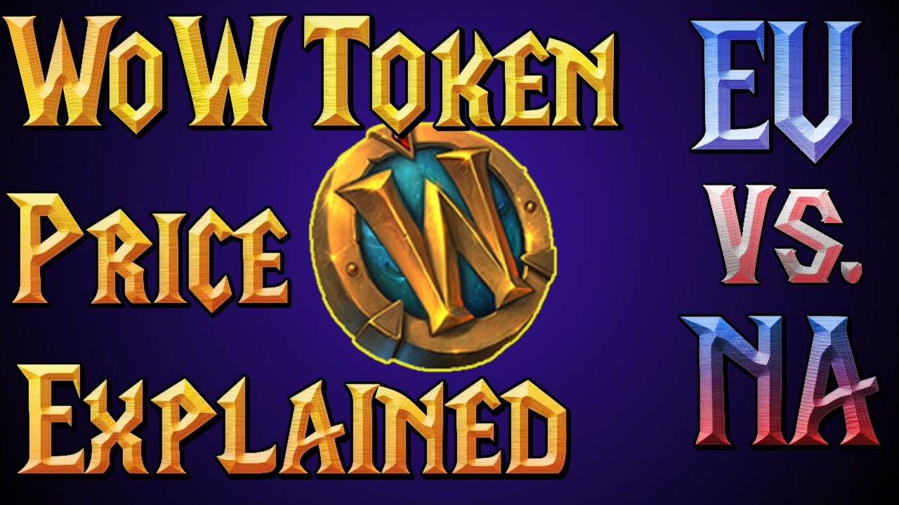 WoW AH - EU WoW token price and historical data