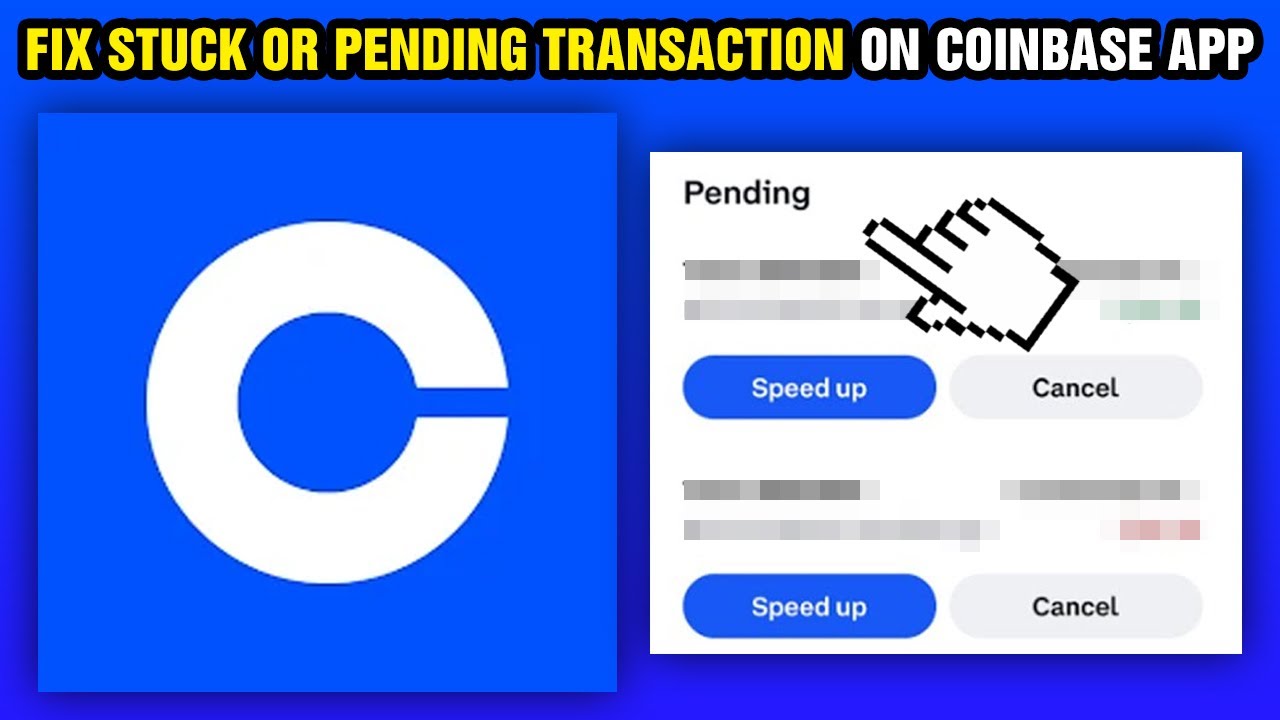 Coinbase: How To Cancel Pending Transaction?