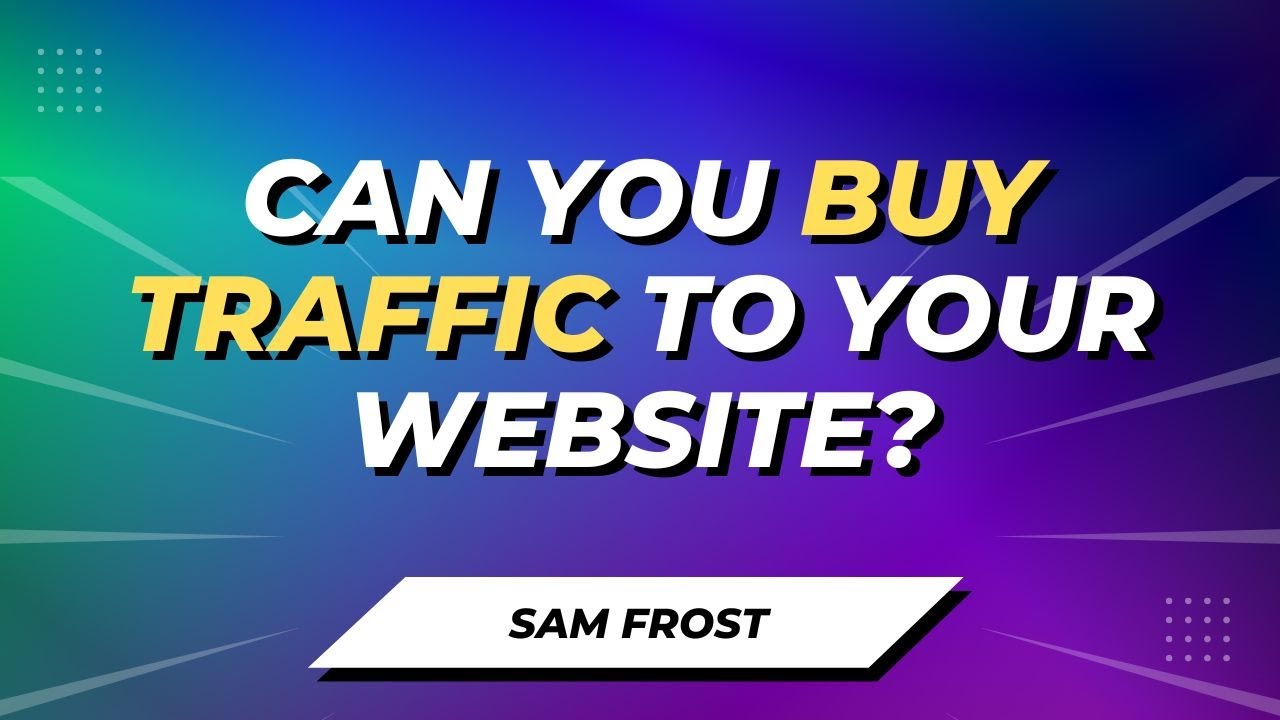 Cheap Website Traffic - My Top 15 Sources (clicks from $)