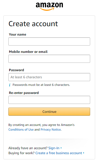 How to Make an Amazon Account?