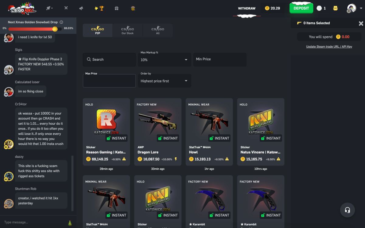 ATTENTION: Stay away from this new CSGO gambling site :: Counter-Strike 2 Thảo luận chung