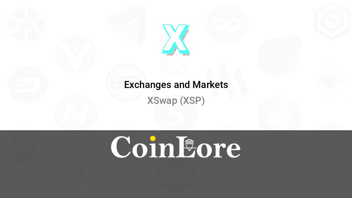 XSwap (XSP) live coin price, charts, markets & liquidity