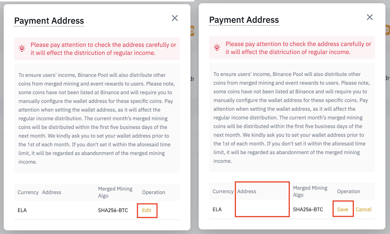 wallet address for mining rewards · GitHub