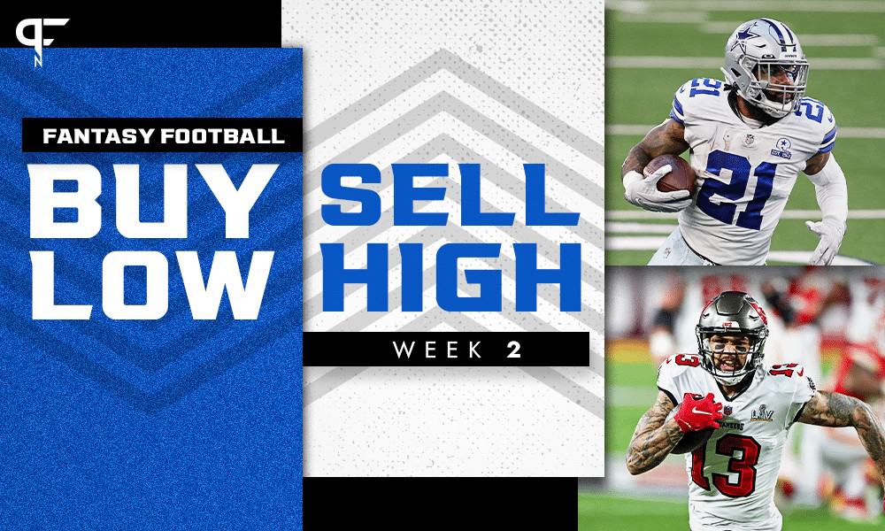 Fantasy Football Buy Low and Sell High Candidates | Week 2 Waiver Wire Rankings | Week 2 NFL Bets