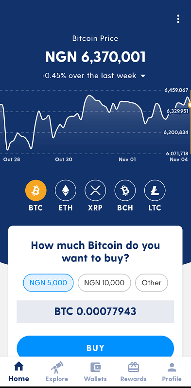 1 BTC to NGN on Luno - Convert Bitcoin to Nigerian Naira using Luno exchange rate