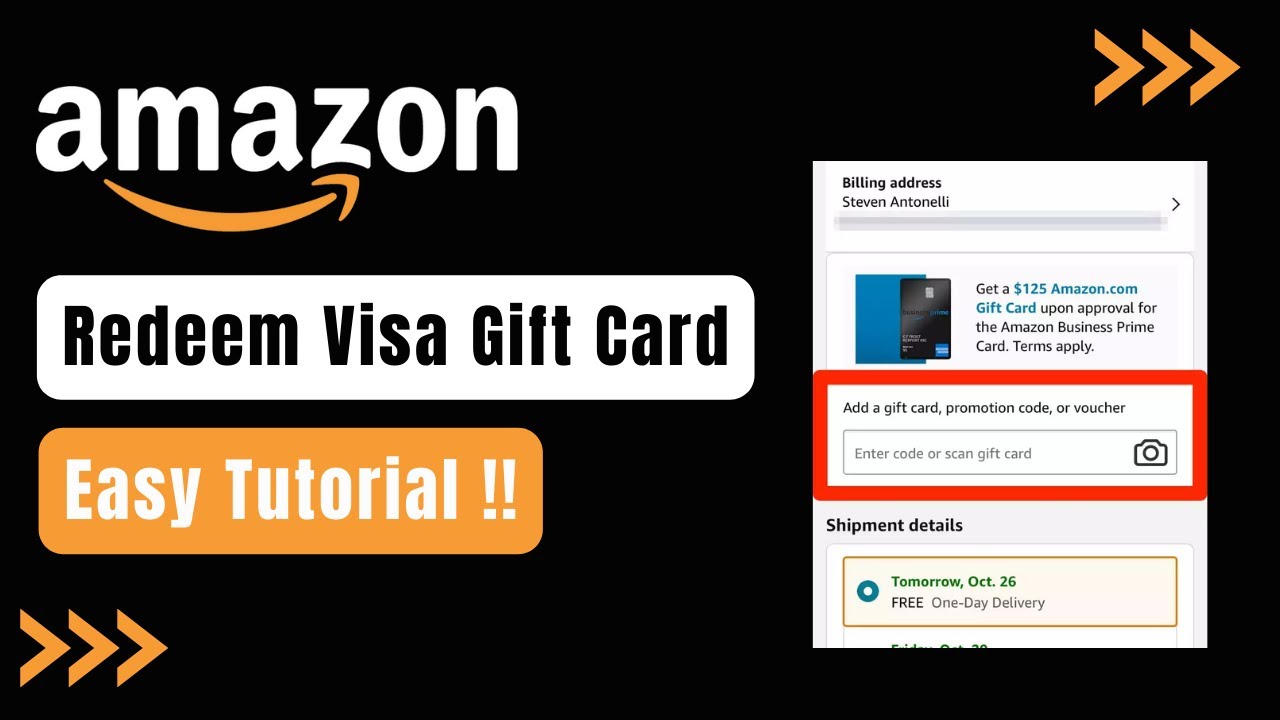 How to Use Visa Gift Card on Amazon: A Step-by-Step Guide - Nosh