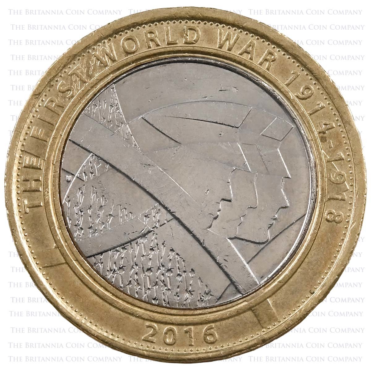 First World War 2 Pound Coin | Chancery Collection