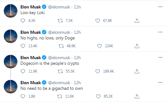Dogecoin's logo disappeared from Elon Musk's Twitter | Fortune