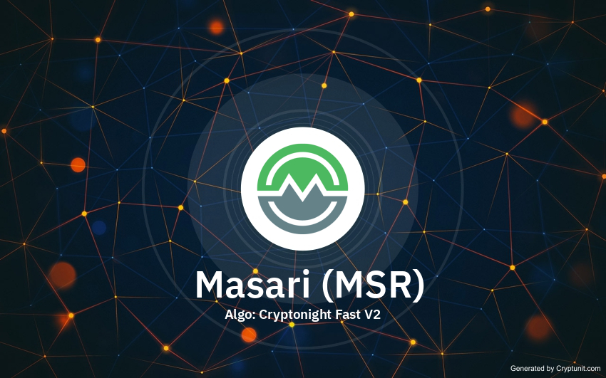 GitHub - masari-project/masari: Masari: simple, scalable, and private cryptocurrency