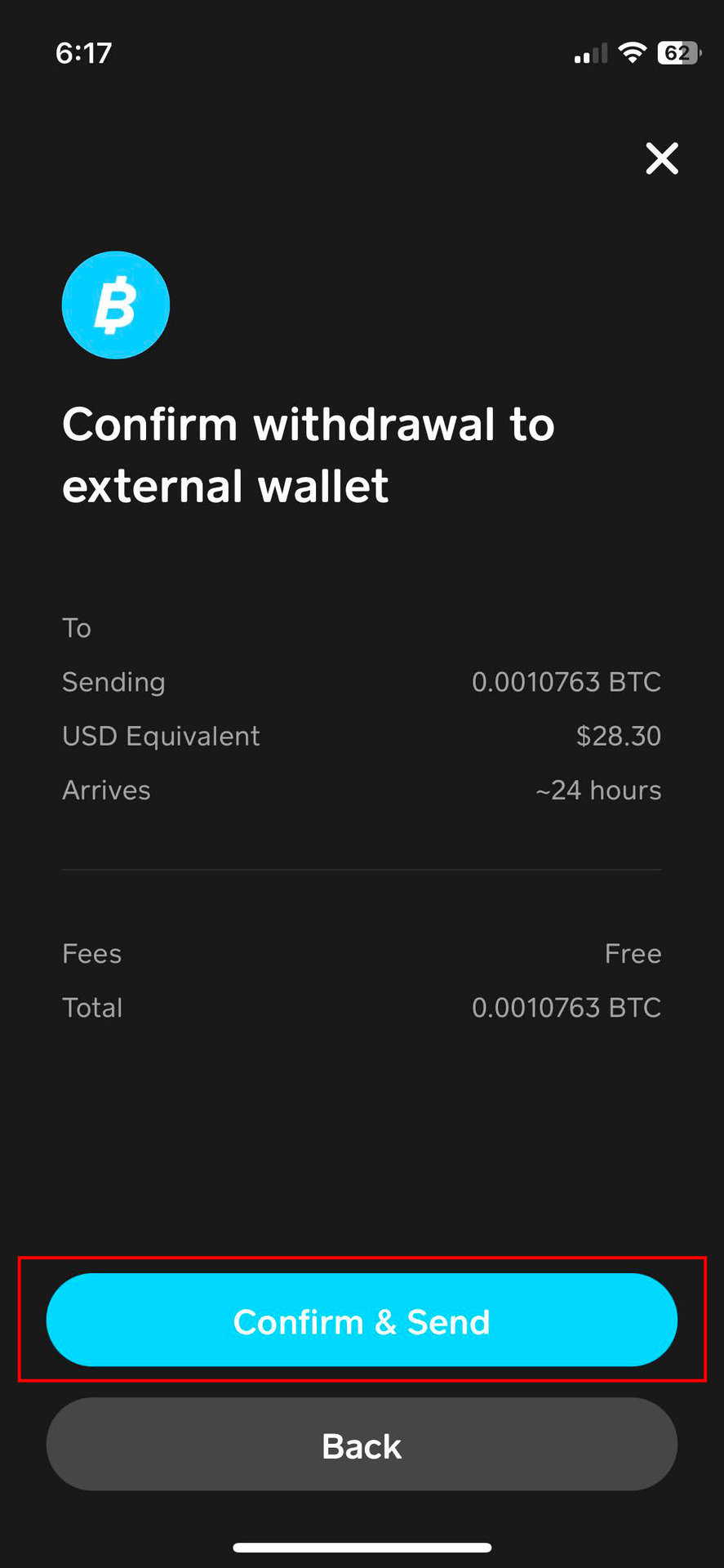 How to Send Bitcoin on Cash App to User Crypto Wallet