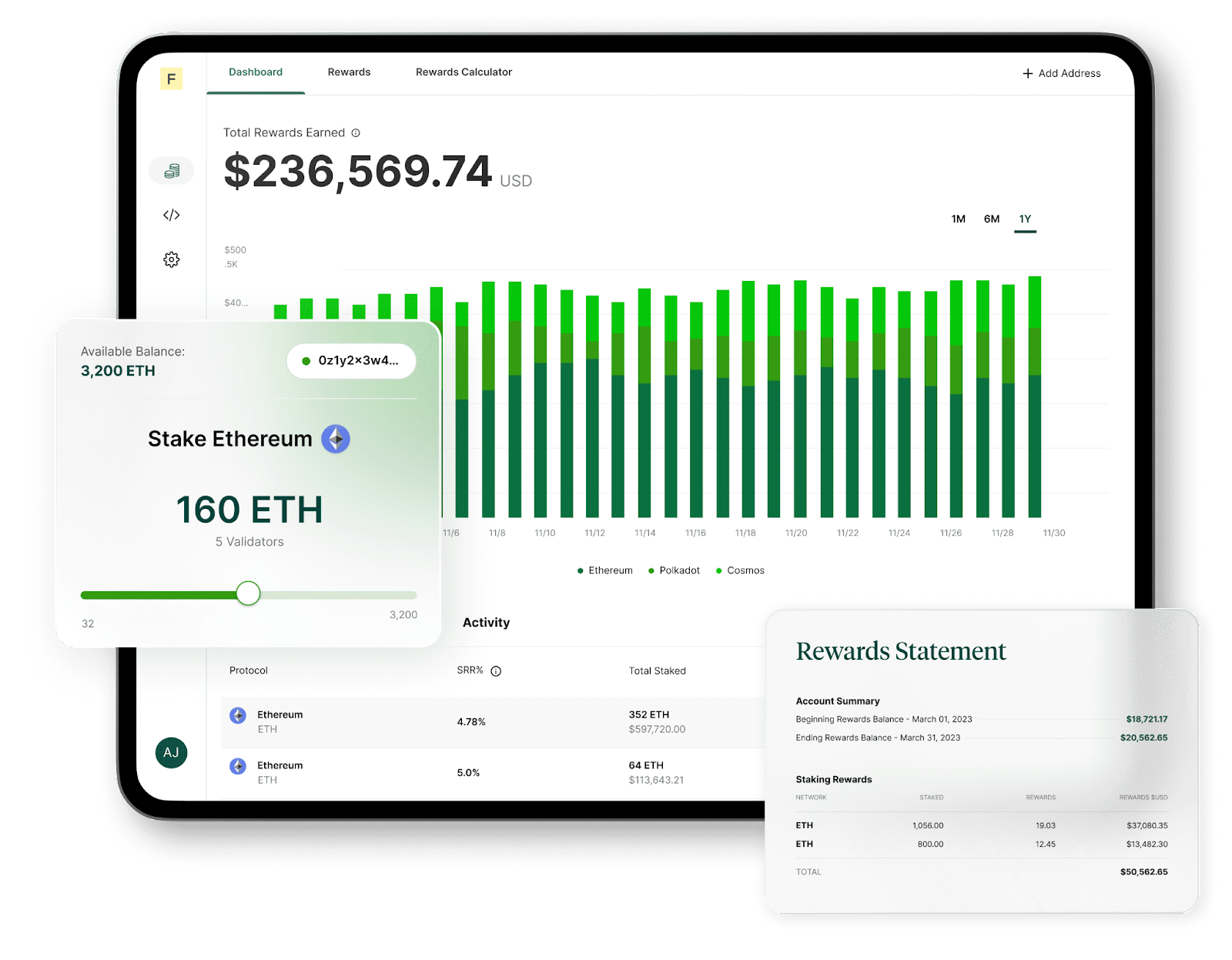 Crypto Staking Calculator (APY%) - Datawallet