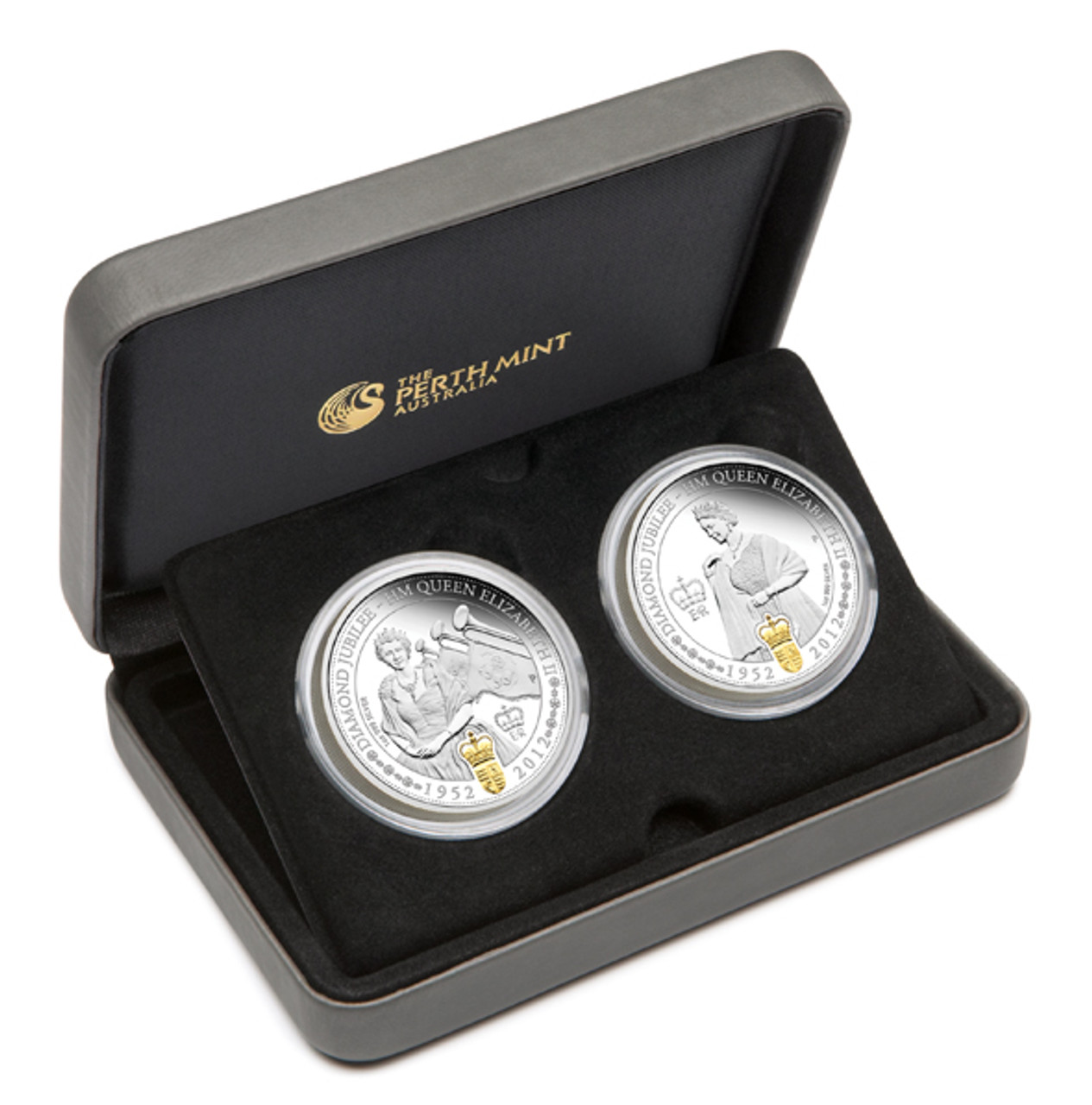 Silver Proof Diamond Jubilee £5 : Limited Edition | The Britannia Coin Company