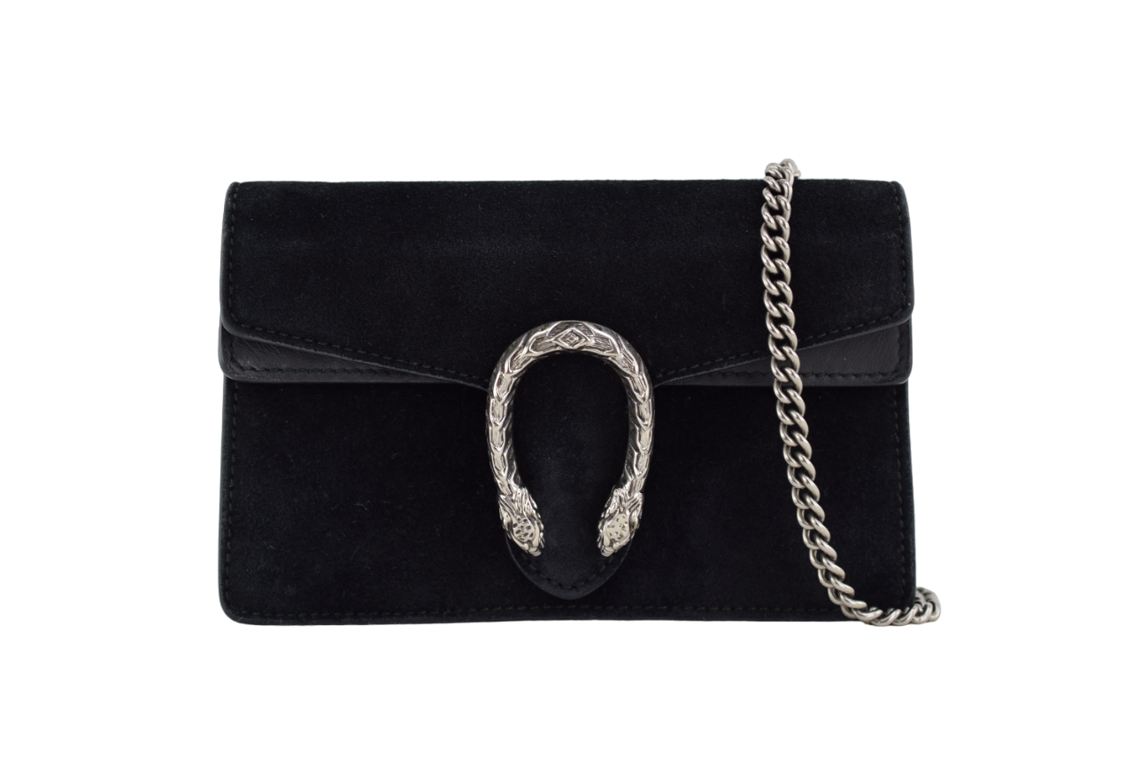 Stylish Gucci Black Dionysus Coin Case Bag